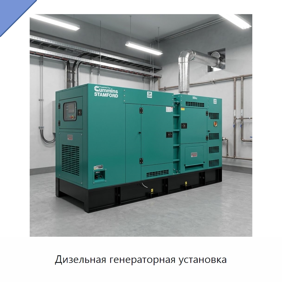 Дизельная генераторная установка — Дизельные генераторы