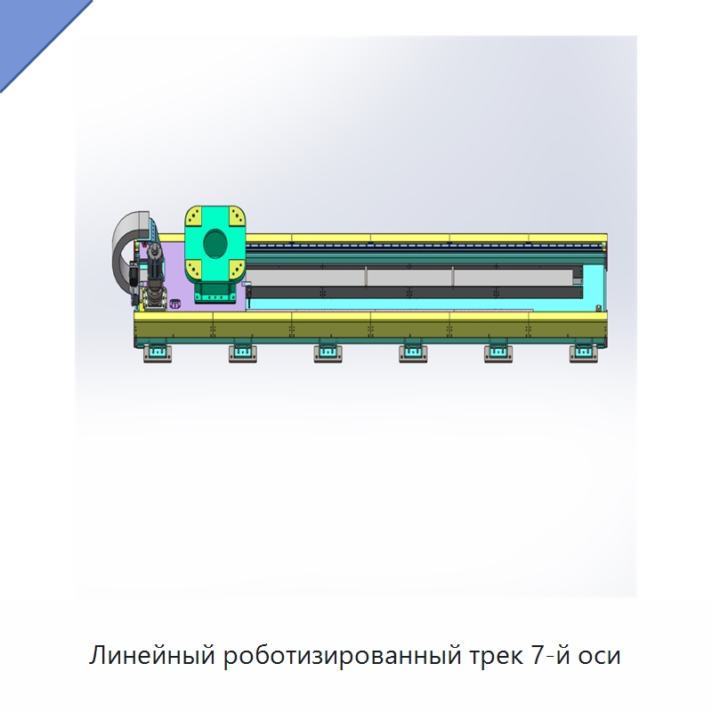 Линейный роботизированный трек 7-й оси — Специальные машины и промышленное оборудование
