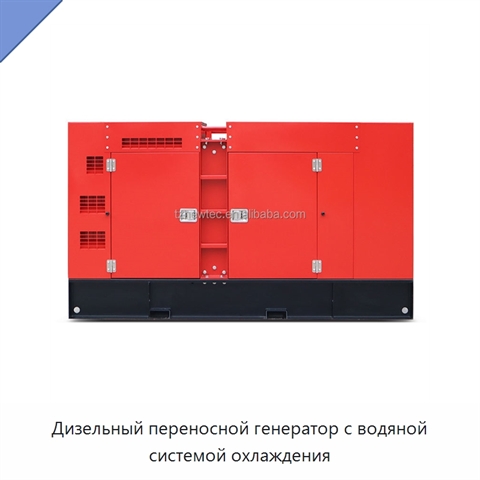 Дизельный переносной генератор с водяной системой охлаждения