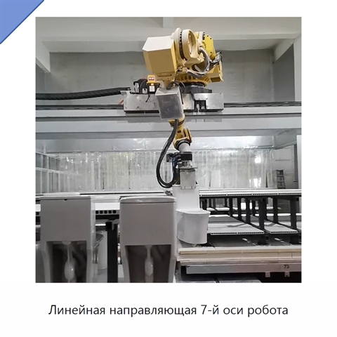 Линейная направляющая 7-й оси робота