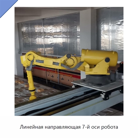 Линейная направляющая 7-й оси робота