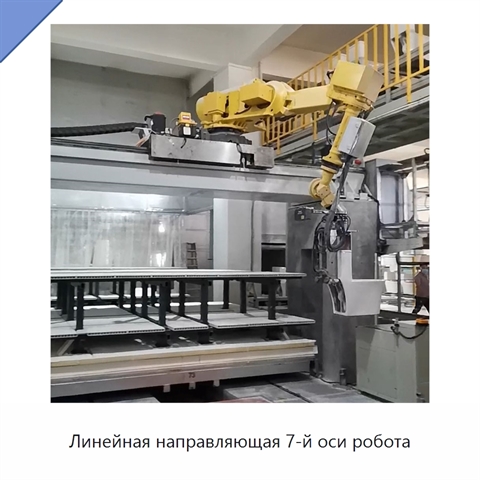 Линейная направляющая 7-й оси робота