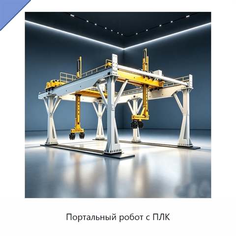 Портальный робот с ПЛК