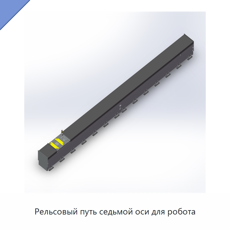 Рельсовый путь седьмой оси для робота — Линейные роботы