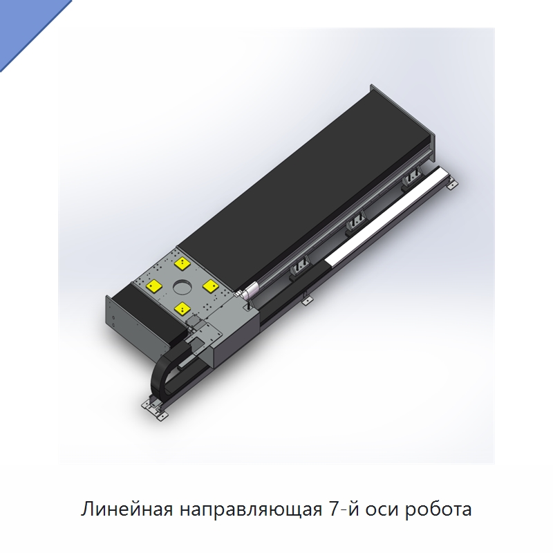 Линейная направляющая 7-й оси робота — Линейные направляющие
