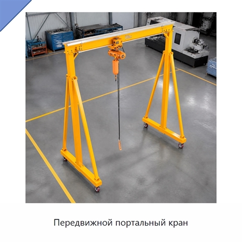 Передвижной портальный кран