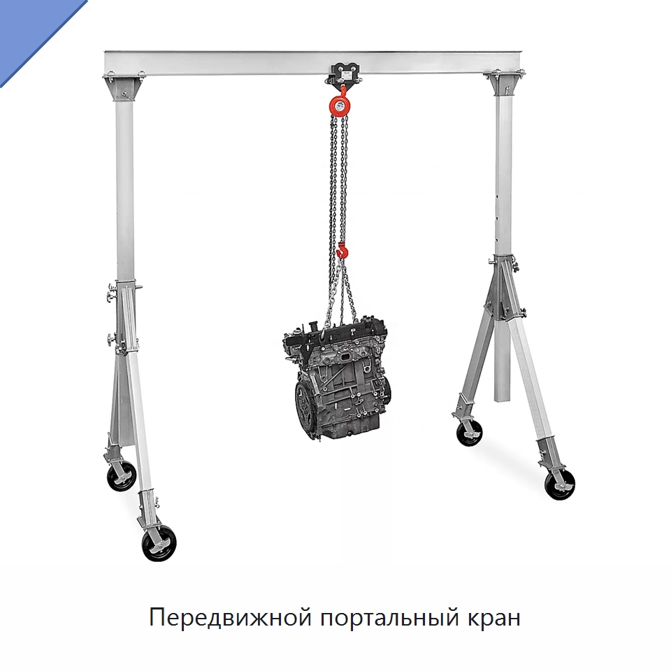Передвижной портальный кран — Краны