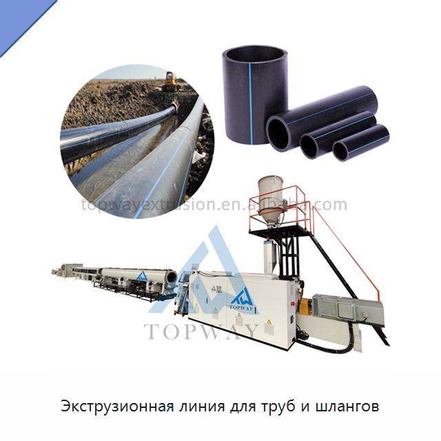 Экструзионная линия для труб и шлангов — Экструдеры для пластмасс