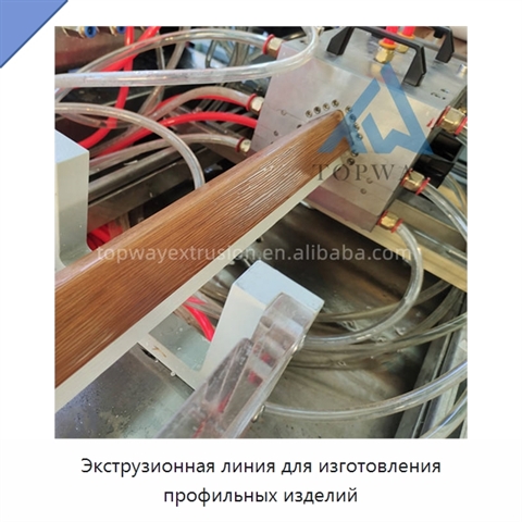 Экструзионная линия для изготовления профильных изделий