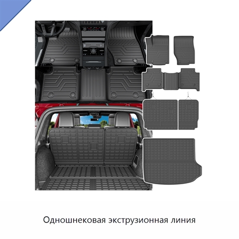 Одношнековая экструзионная линия