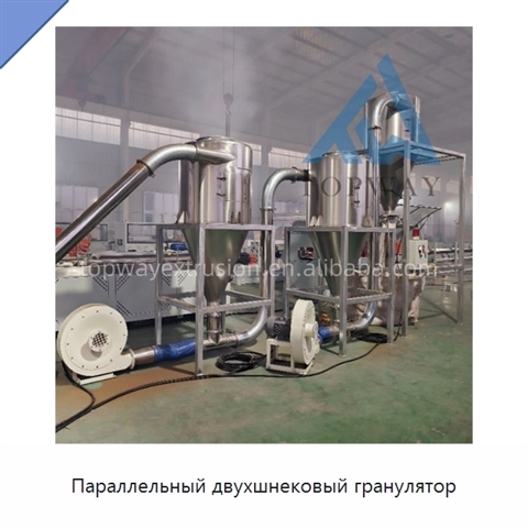 Параллельный двухшнековый гранулятор