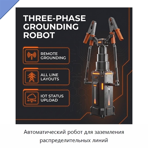 Автоматический робот для заземления распределительных линий