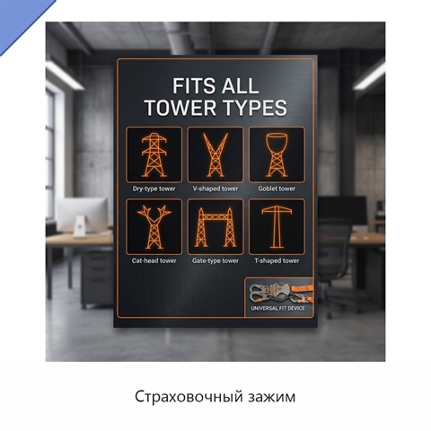 Страховочный зажим