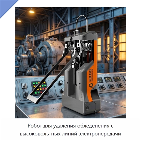 Робот для удаления обледенения с высоковольтных линий электропередачи