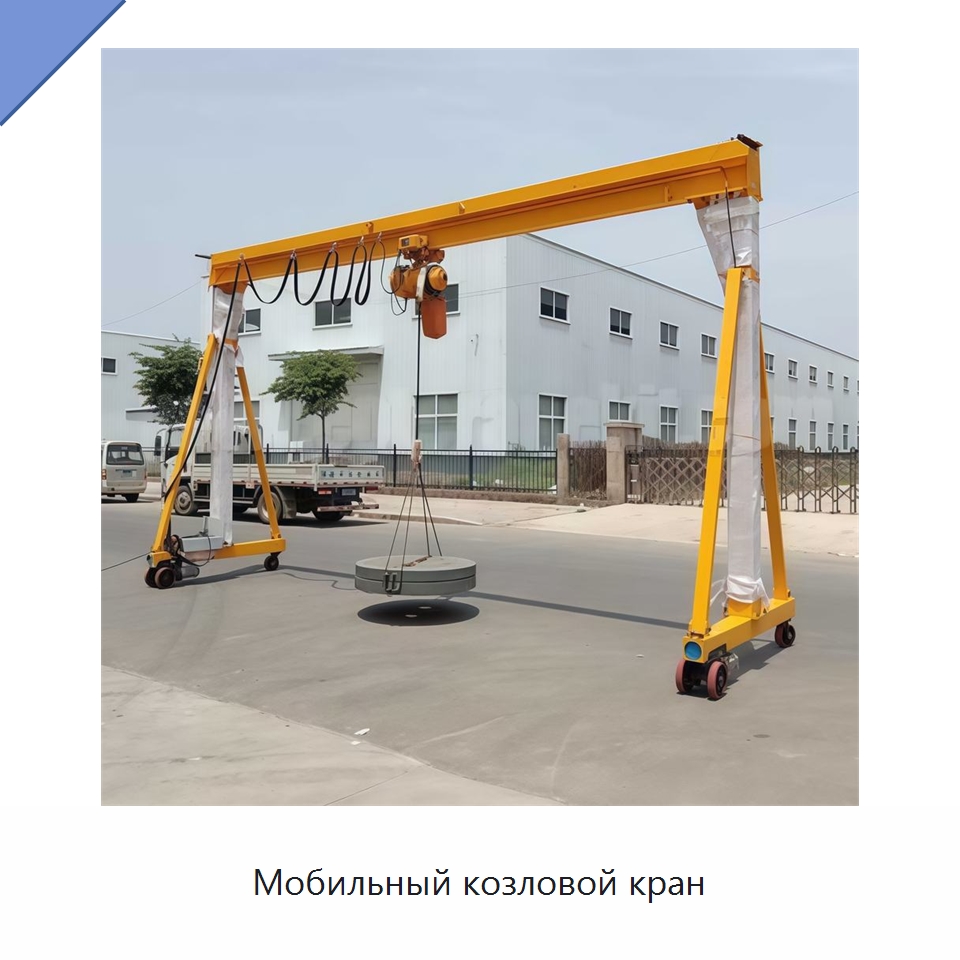 Мобильный козловой кран — Краны