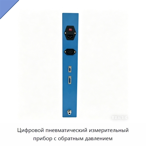 Цифровой пневматический измерительный прибор с обратным давлением