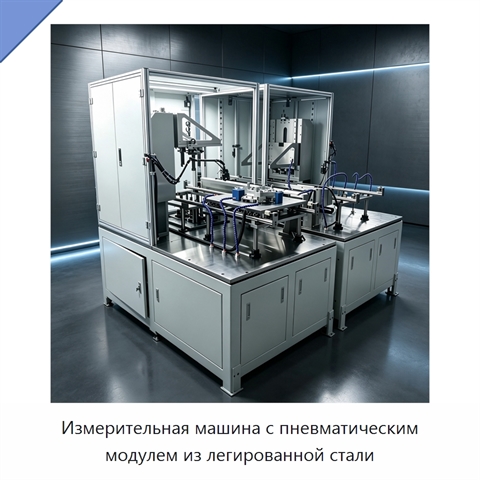 Измерительная машина с пневматическим модулем из легированной стали