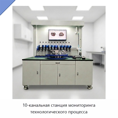 10-канальная станция мониторинга технологического процесса