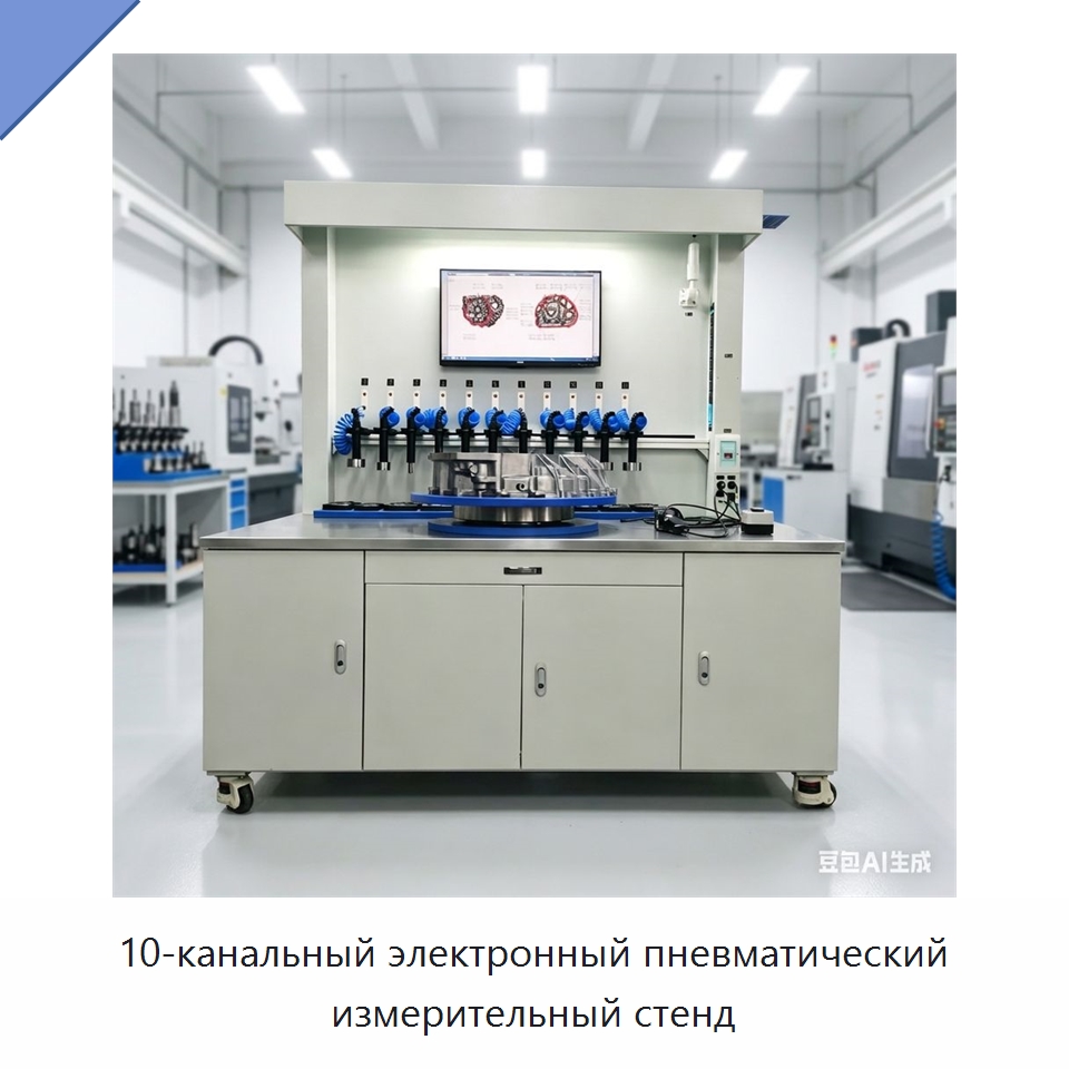 10-канальный электронный пневматический измерительный стенд — Специальные измерительные и контрольные инструменты
