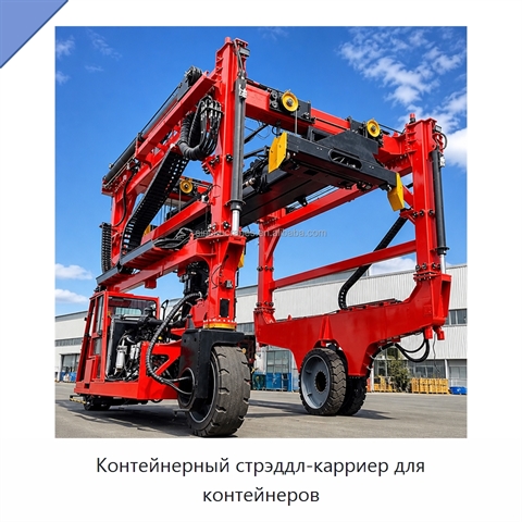 Контейнерный стрэддл-карриер для контейнеров