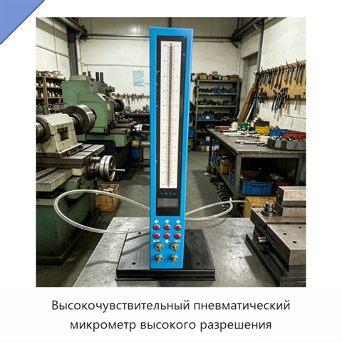 Высокочувствительный пневматический микрометр высокого разрешения