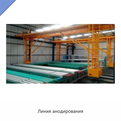 Линия анодирования