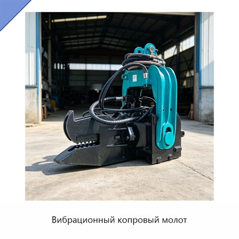 Вибрационный копровый молот