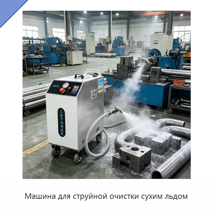 Машина для струйной очистки сухим льдом — Специальное уборочное оборудование