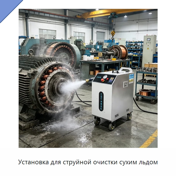 Установка для струйной очистки сухим льдом — Специальное уборочное оборудование