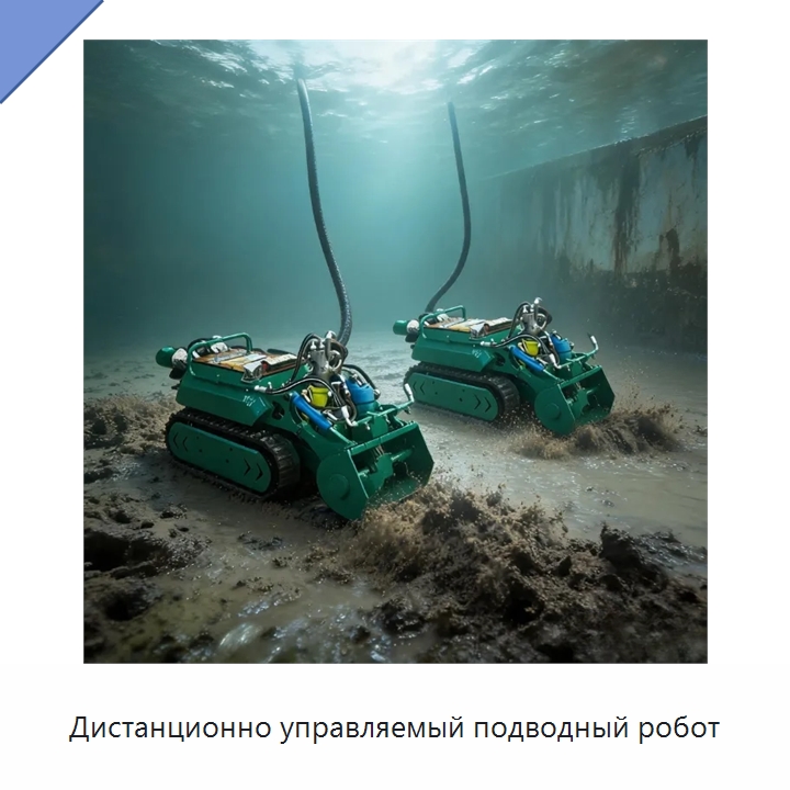 Дистанционно управляемый подводный робот — Коммунальная техника