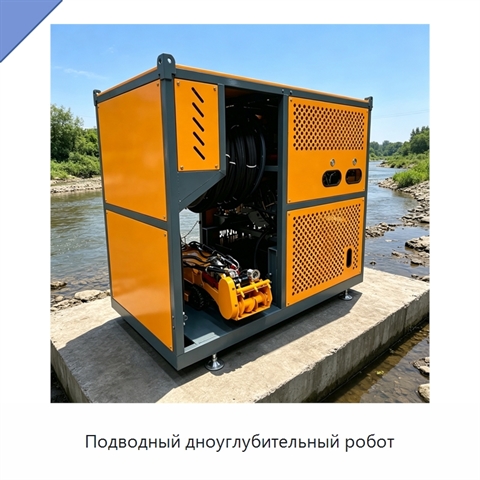 Подводный дноуглубительный робот