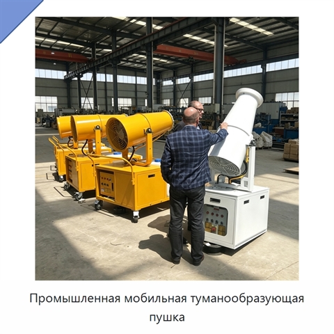 Промышленная мобильная туманообразующая пушка