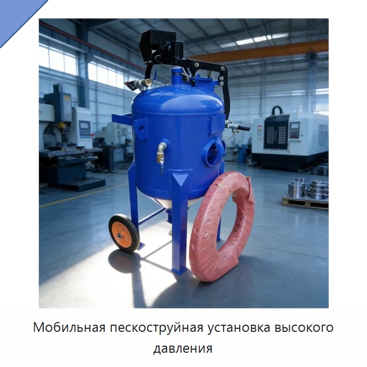 Мобильная пескоструйная установка высокого давления — Пескоструйные аппараты