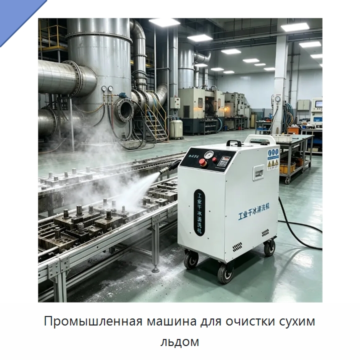 Промышленная машина для очистки сухим льдом — Специальное уборочное оборудование