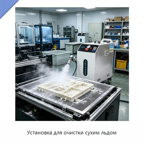 Установка для очистки сухим льдом