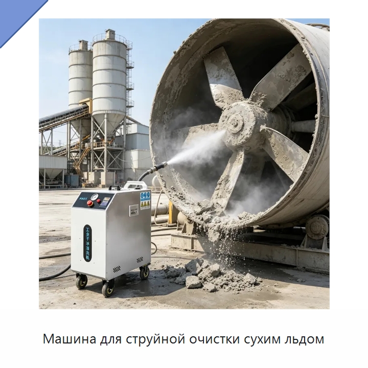 Машина для струйной очистки сухим льдом — Специальное уборочное оборудование