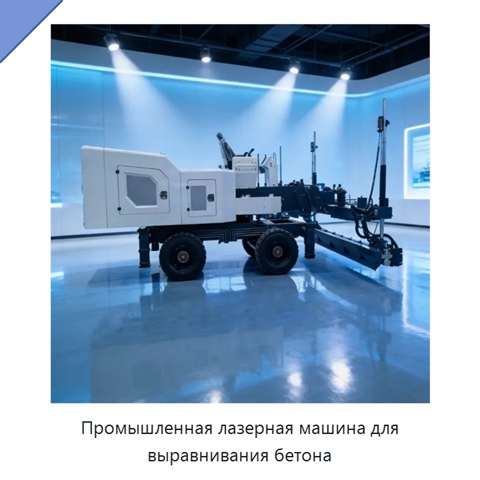 Промышленная лазерная машина для выравнивания бетона