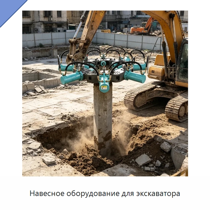 Навесное оборудование для экскаватора — Навесное оборудование для строительной техники