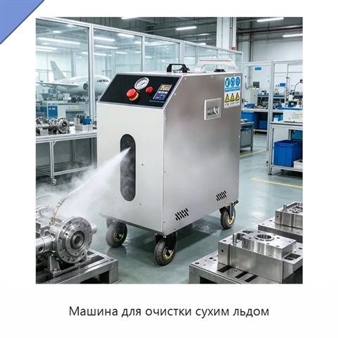 Машина для очистки сухим льдом