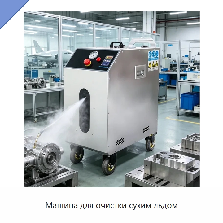 Машина для очистки сухим льдом — Специальное уборочное оборудование