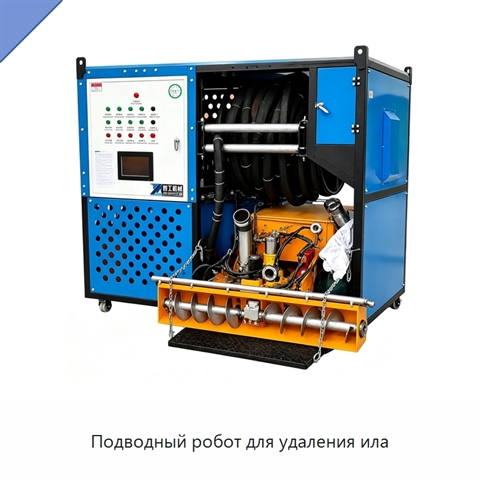 Подводный робот для удаления ила