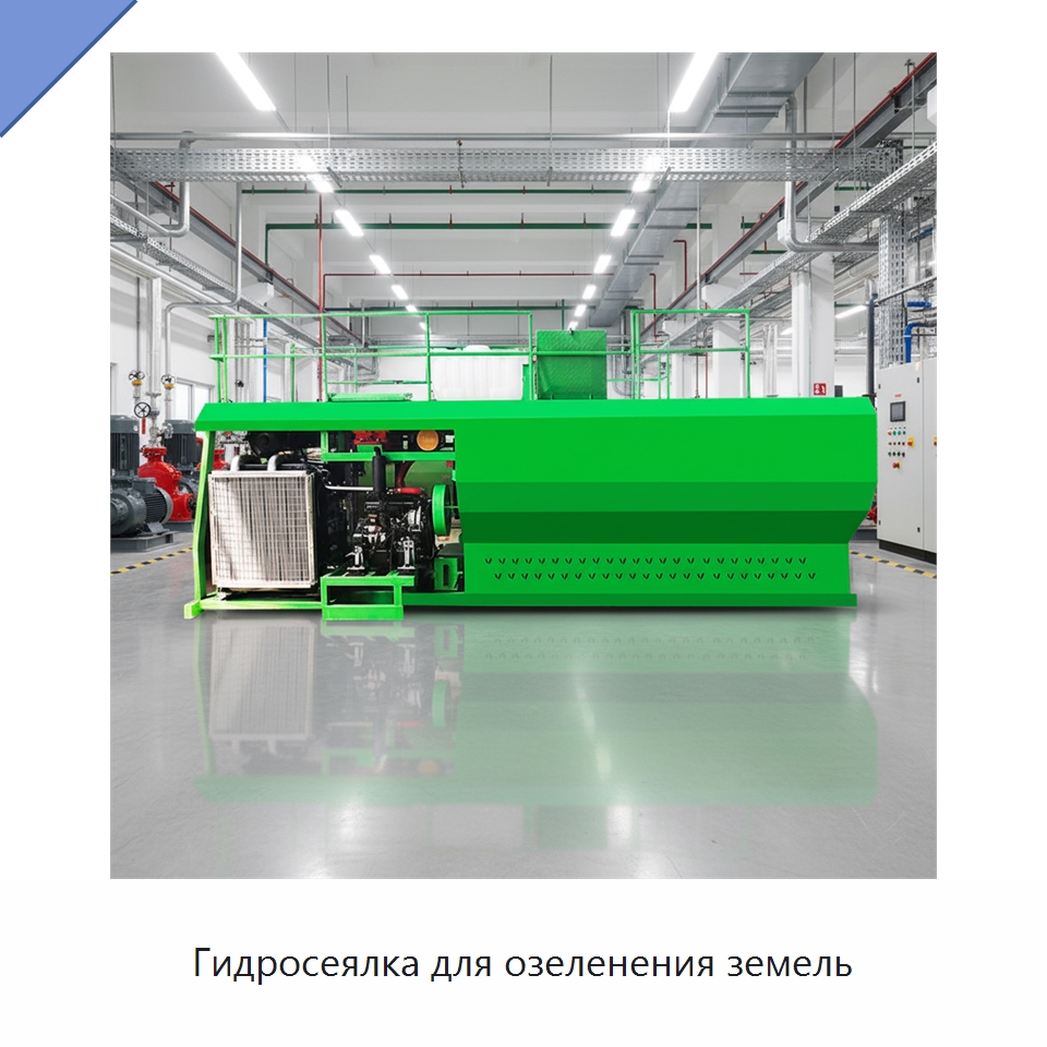 Гидросеялка для озеленения земель — Коммунальная техника
