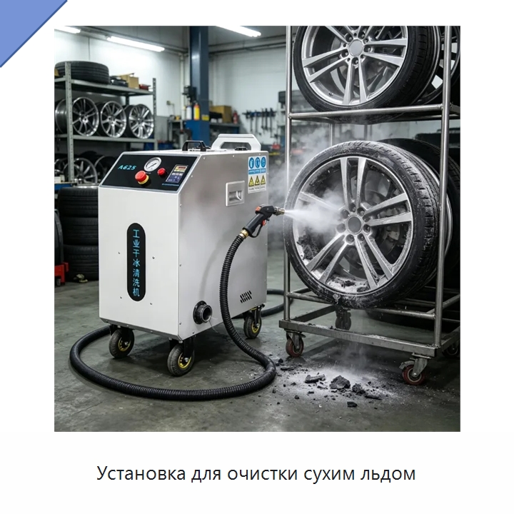 Установка для очистки сухим льдом — Специальное уборочное оборудование