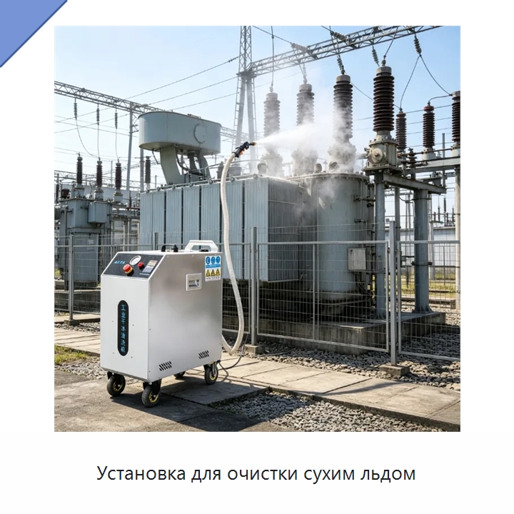 Установка для очистки сухим льдом — Специальное уборочное оборудование