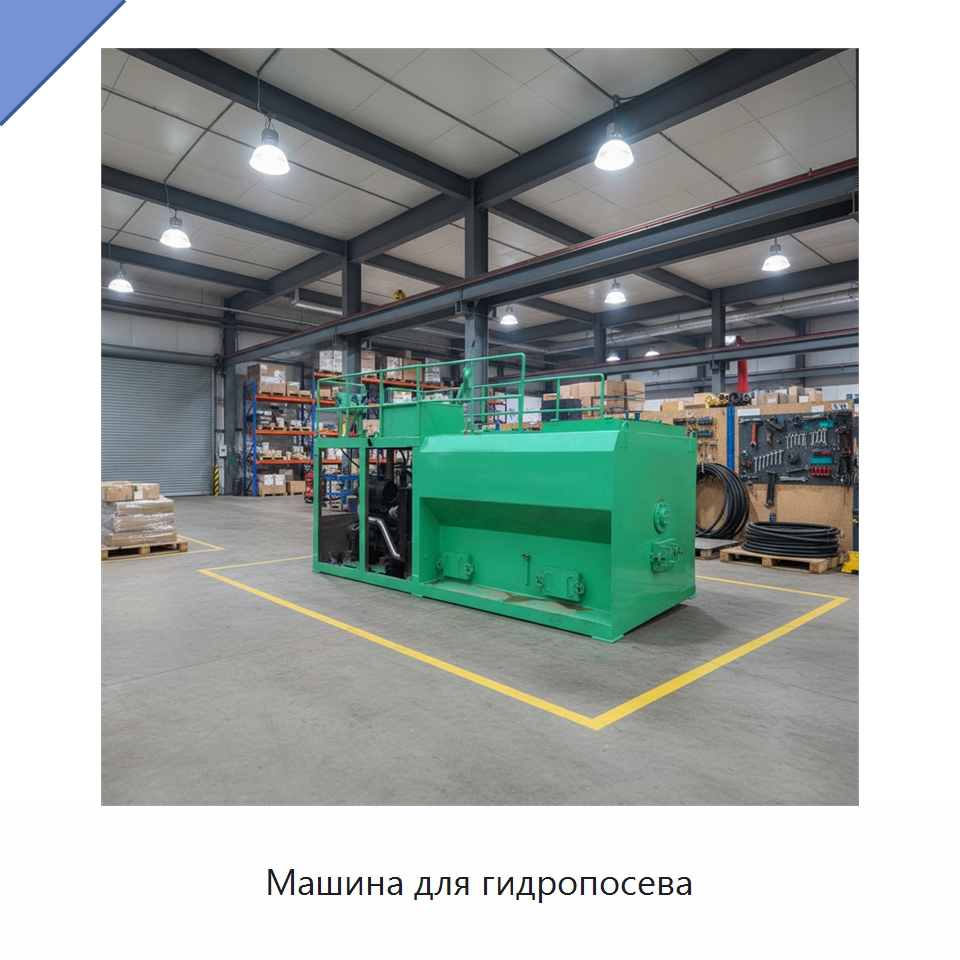 Машина для гидропосева — Коммунальная техника
