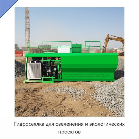 Гидросеялка для озеленения и экологических проектов
