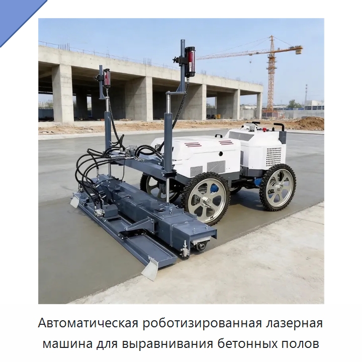 Автоматическая роботизированная лазерная машина для выравнивания бетонных полов — Оборудование для работы с бетоном