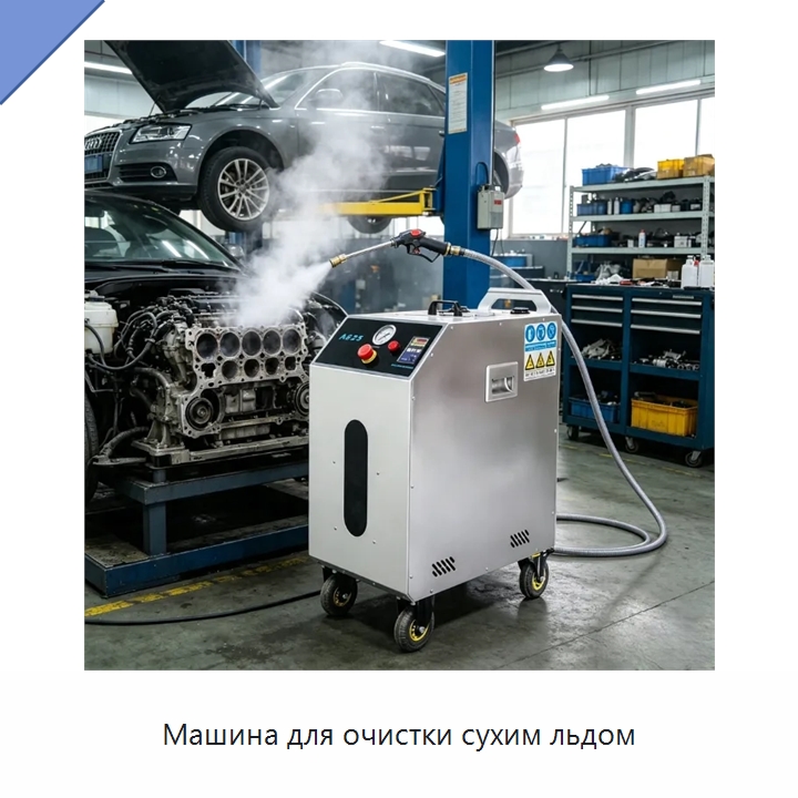 Машина для очистки сухим льдом — Специальное уборочное оборудование