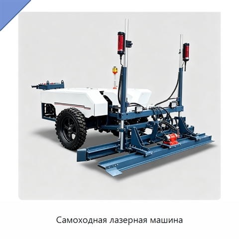 Самоходная лазерная машина