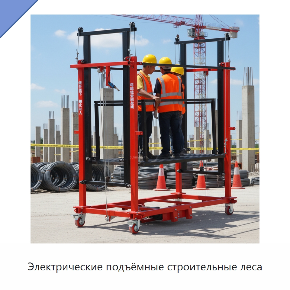 Электрические подъёмные строительные леса — Подъемные столы